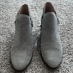 Gray Lucky Brand Booties